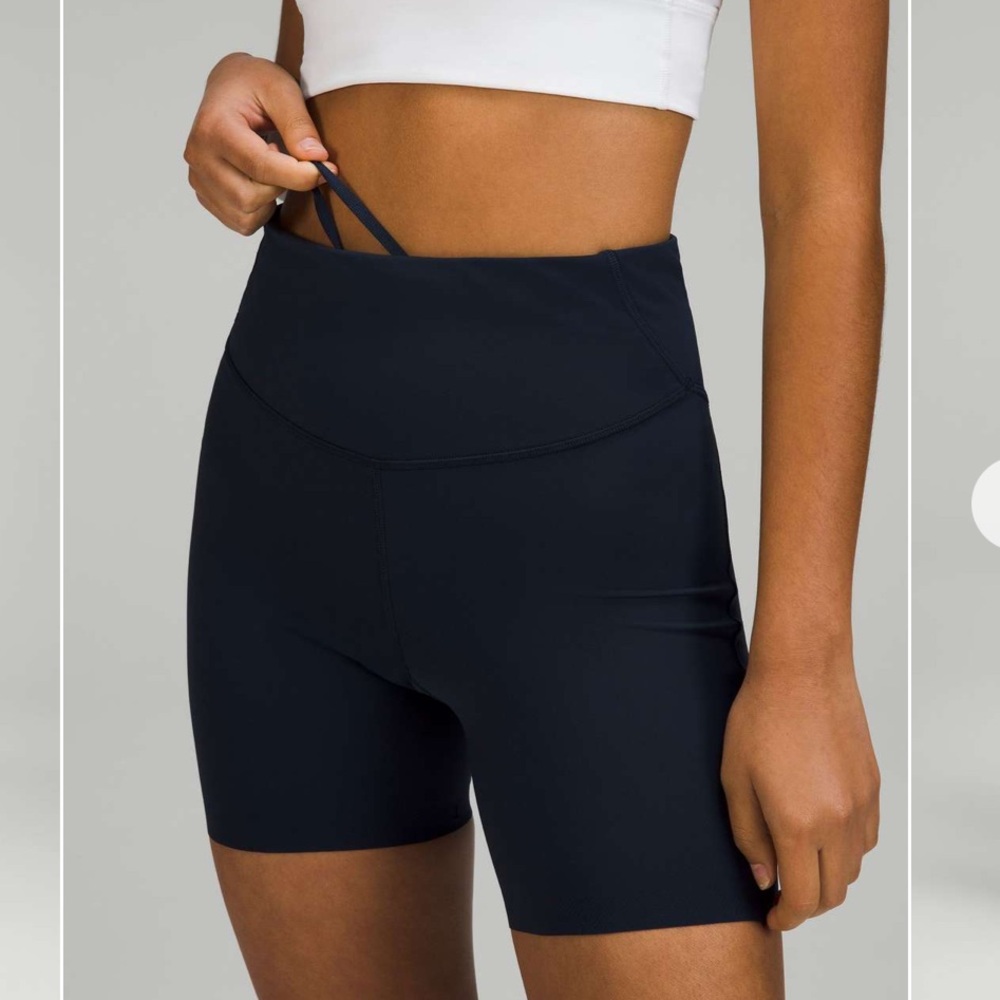 Lululemon base pace 6” high rise short true navy 2